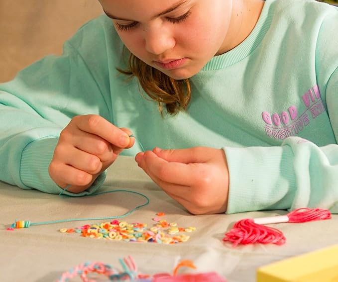 Totally Chill Out Woven Friendship Bracelets Kit in Keepsake Box to Make and Share