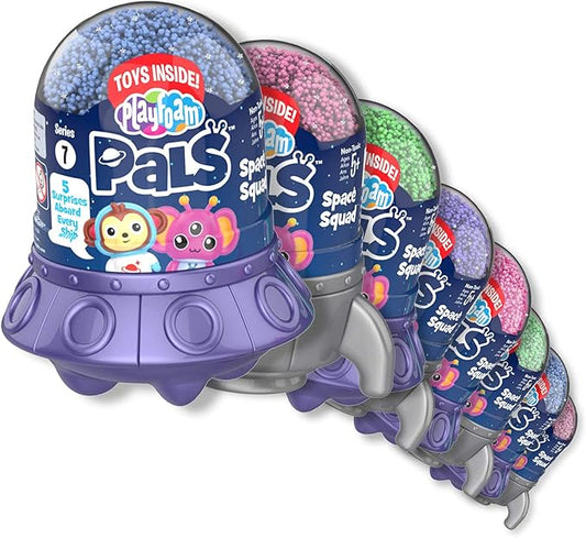 Educational Insights Playfoam Pals Space Squad Party Pack of 8, Never Dries Out, 5 Surprises Inside, Sensory, Shaping Fun, Perfect for Ages 3+