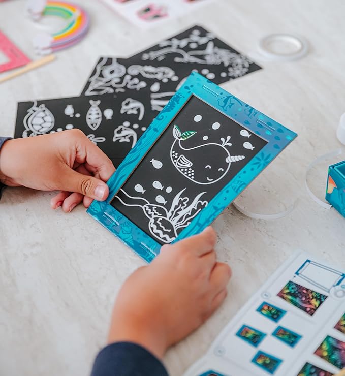 Totally Twilight Under The Sea Life Lantern Scratch Art Night Light Kit to Make and Enjoy