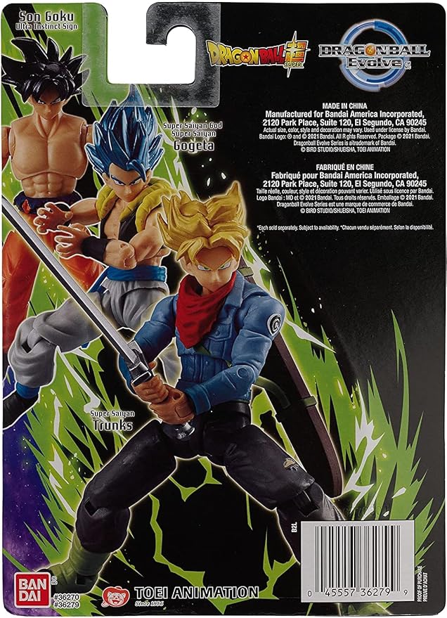 Bandai America - Dragon Ball Evolve 5 Action Figure Super Saiyan Trunks