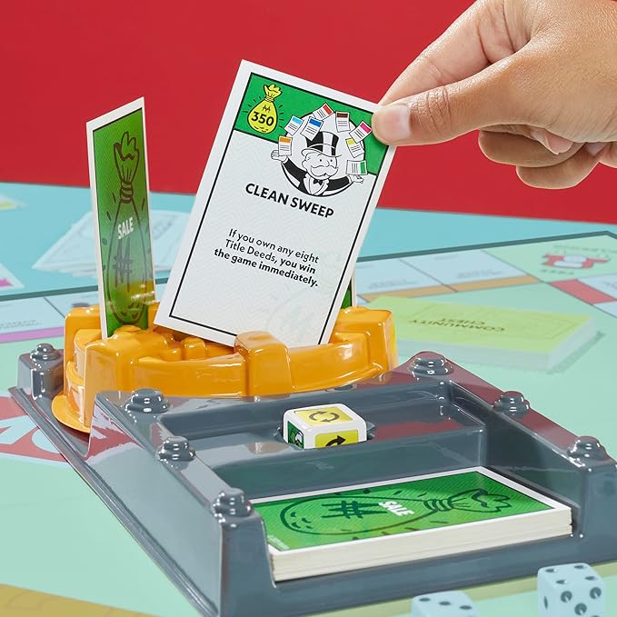 Monopoly Buy Everything Expansion | Add More Fun to Classic Monopoly Game and Play Faster | Ages 8+ | 2-6 Players | 40 Mins. | Family Board Games