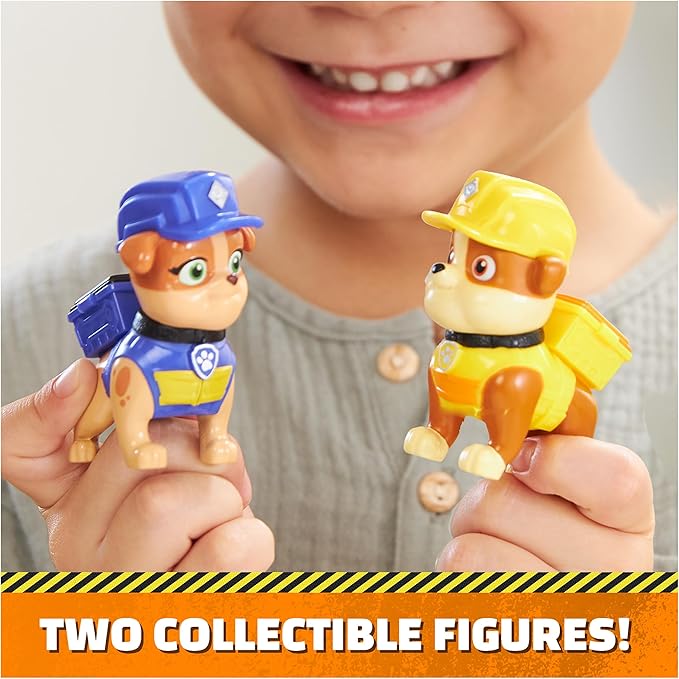 Ruben & Compagnie – Pack of 2 Ruben & Mix Figures + Accessories – Collectible Figure – Kinetic Sand and Kinetic Sand – Paw Patrol Toy – Children's Toy 3 Years and Above