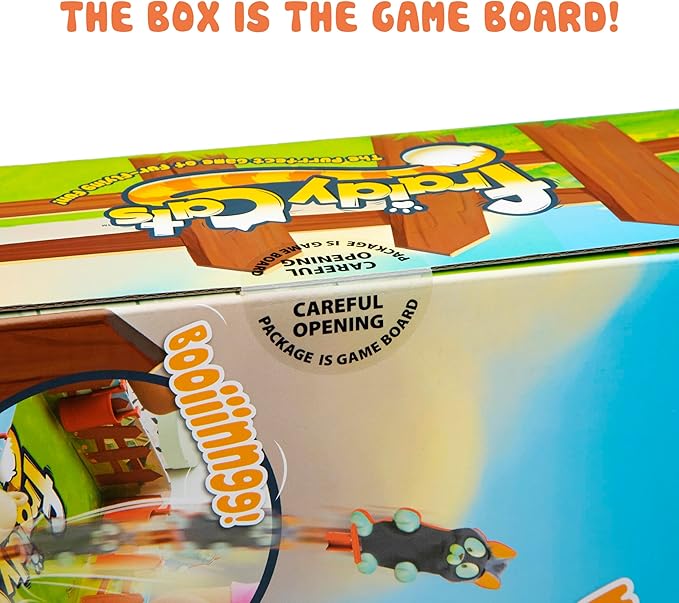 Fraidy Cats, Interactive Board Games for Kids- Board Games for Family Night, Family Games, Game Night, Family Board Games, Kids Toys, Preschool Toys,2-4 Multi-Player Game, Ages 5+