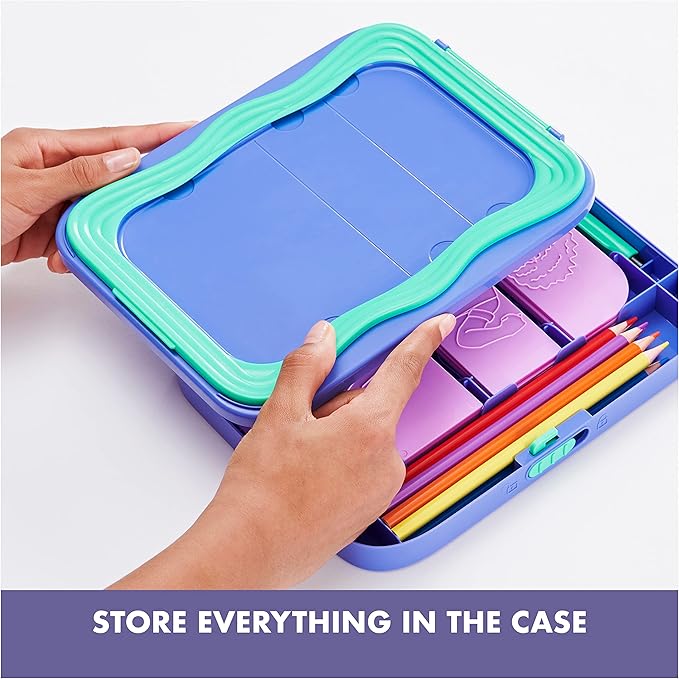 Spin Master Truly You! Character Creator Drawing Kit with Mix and Match Diverse Fashion Design Plates, 11 Colored Pencils, Arts & Crafts Kids Toys Ages 8 and up