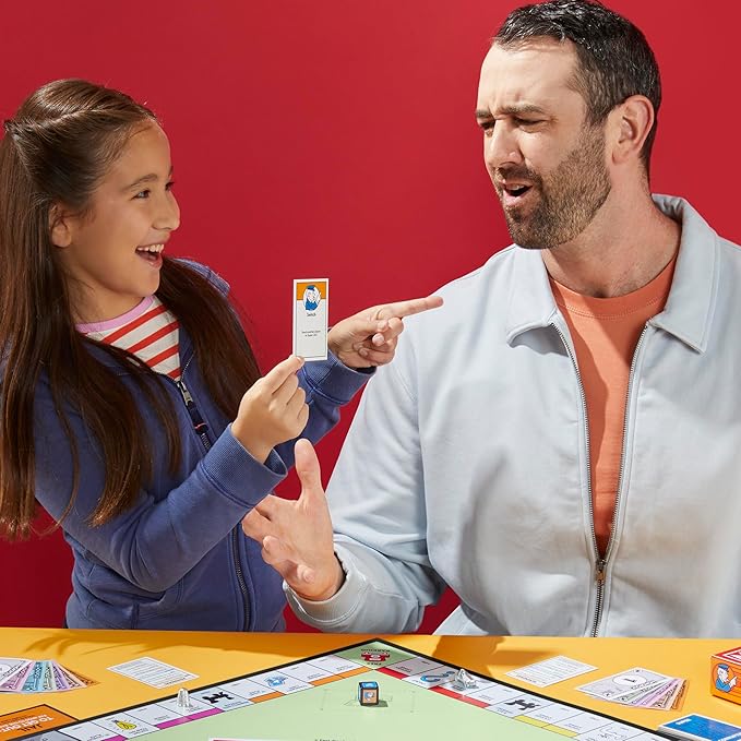 Monopoly Go to Jail Expansion | Add More Fun to Classic Monopoly Game and Play Faster | Ages 8+ | 2-6 Players | 40 Mins. | Family Board Games