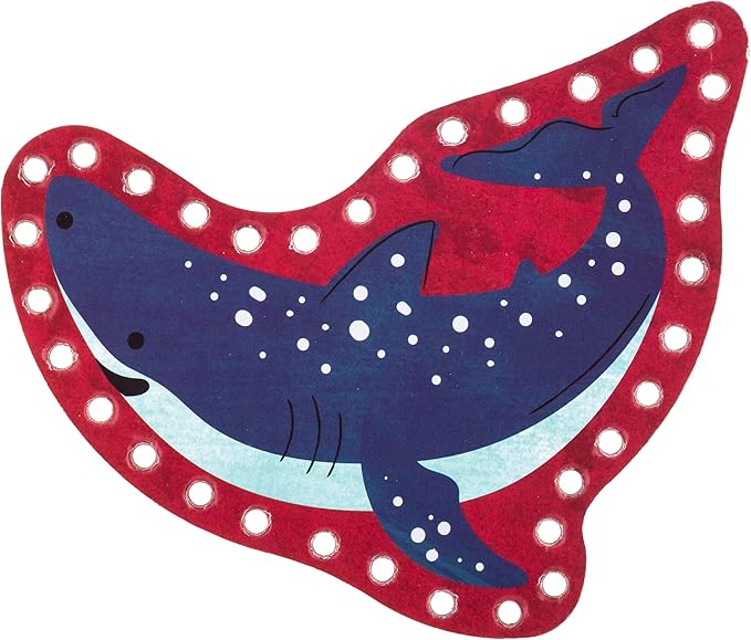 Stephen Joseph Lacing Cards, Shark