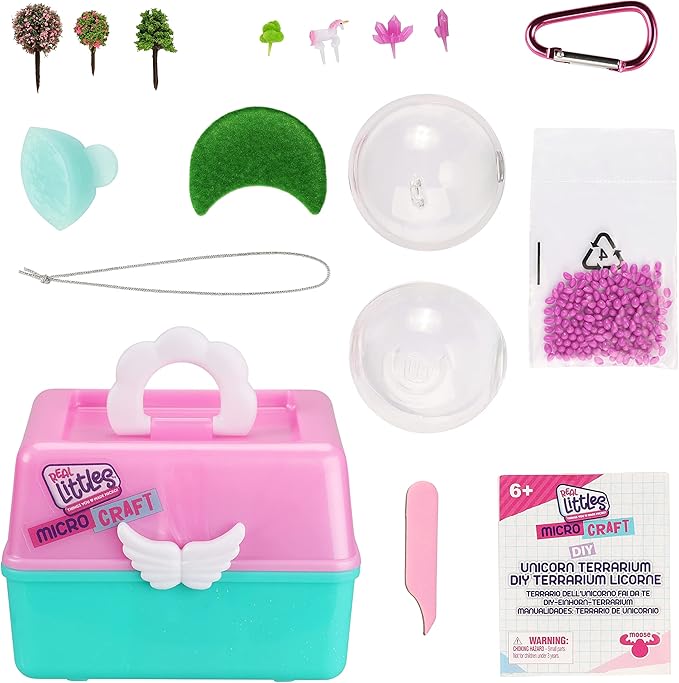 REAL LITTLES - Mini Craft Box - Collect 6 Different Projects to Make with Micro Working Accessories Inside! Styles May Vary and Each Craft Sold Separately, Small, Multicolor, 1 Pack