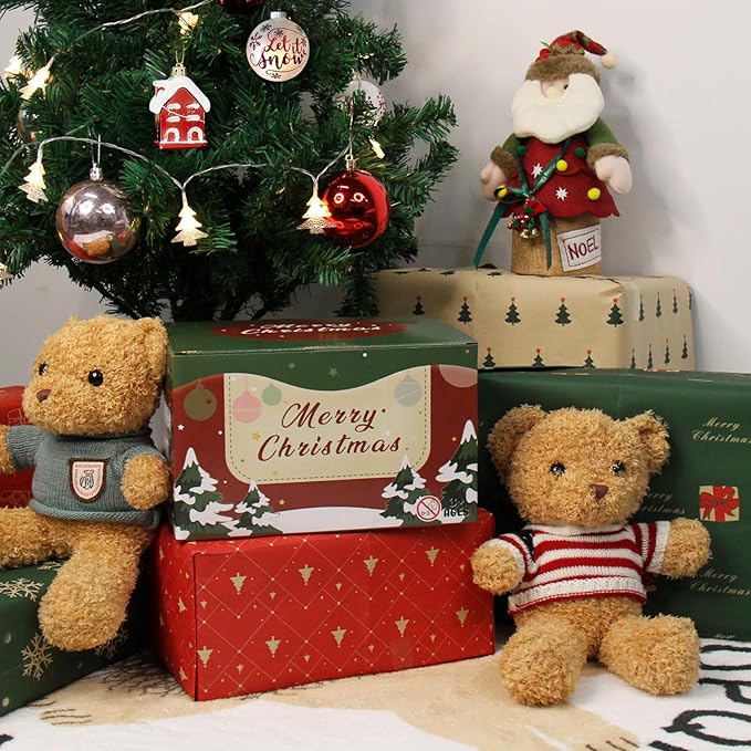 MINISENTIALS Magic Water Elf Toy Kit - Aqua Elves Water Gel Kit - Christmas Theme 20 Colors Magic Water Fairy Gel 10 Molds Squishy Maker - Party Favor Birthday Aqua Art DIY STEM Gifts for Kids