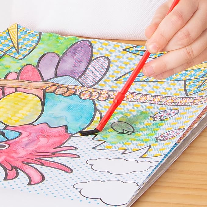 Melissa & Doug My First Paint With Water Coloring Book: Animals (24 Painting Pages)