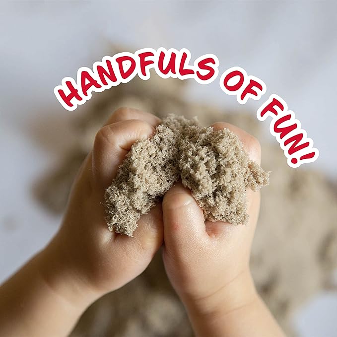 Sensory Sand Bulk Refill 5 Pounds of Brown Sensory Play Sand for Boys and Girls