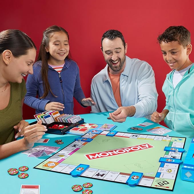 Monopoly Free Parking Jackpot Expansion | Add More Fun to Classic Monopoly Game and Play Faster | Ages 8+ | 2-6 Players | 40 Mins. | Family Board Games