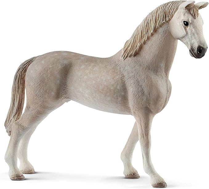 Schleich Horse Club, Horse Toys for Girls and Boys Holsteiner Gelding Horse Figurine, Ages 5+