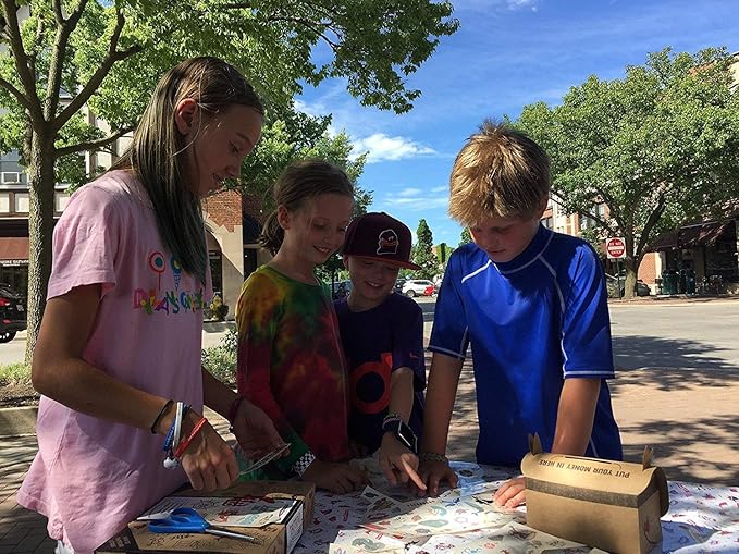 | Tattoo Lounge KIT | Promote Kindness and Raise Money for Your Favorite Cause by Applying Fun, Non-Toxic Temporary Tattoos for Kids. The Ultimate DIY Craft for Promoting Kindness!