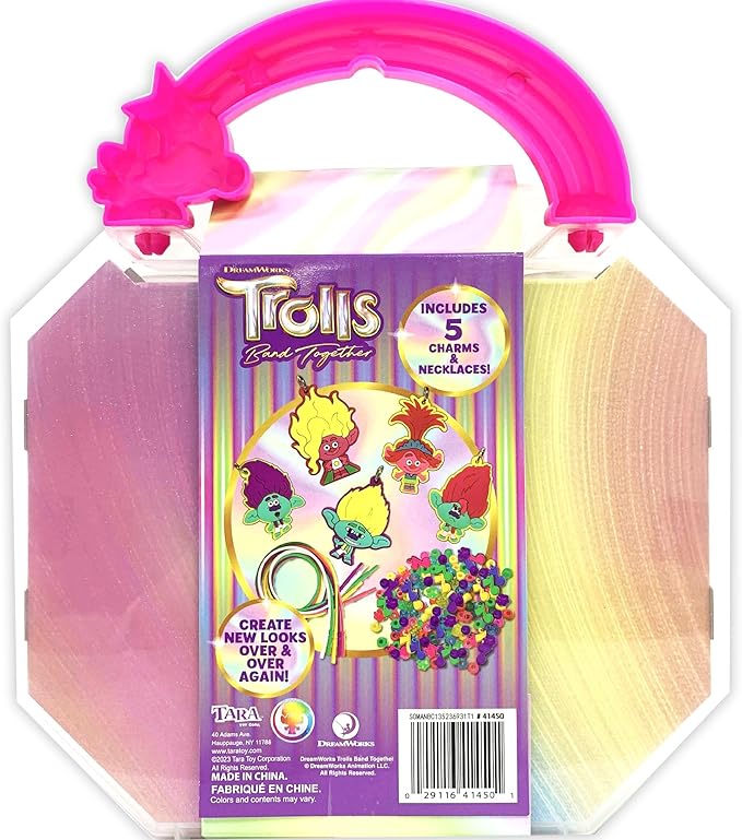 Tara Toys DreamWorks Trolls Band Together Necklace Activity Set