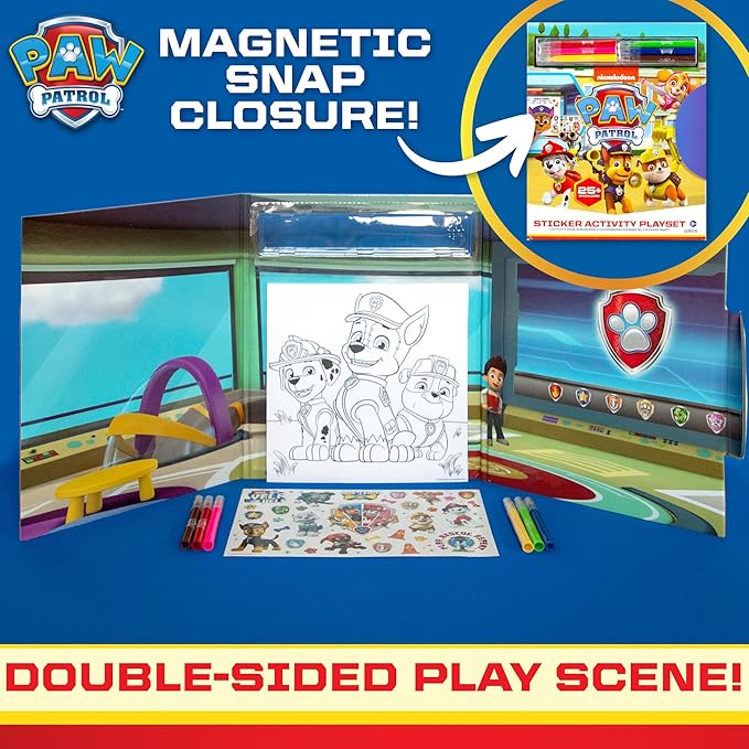 Bluey Paw Patrol Sticker Activity Playset
