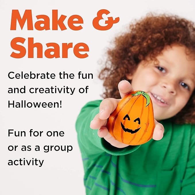 Creativity for Kids Hide and Seek Halloween Rock Painting Kit - Halloween Crafts for Kids Ages 6-8 for Kids, Kids Crafts