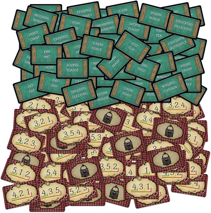 Alice in Wonderland Words | Game of Words and Imagination for The Whole Family | Engaging, Cooperative, and Creative | Ages 8+ | 2-6 Players | 15-45min Playtime