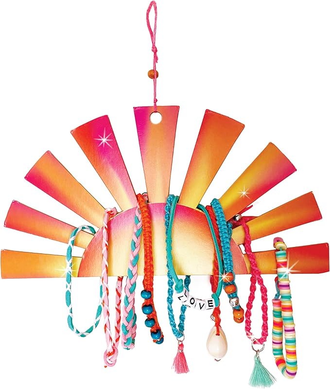 Totally Chill Out Woven Friendship Bracelets Kit in Keepsake Box to Make and Share