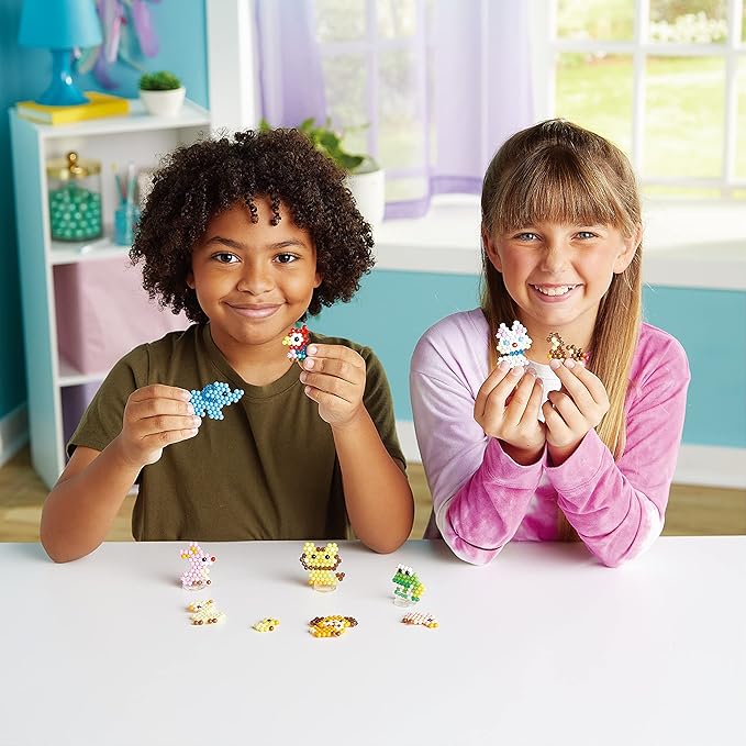 Aquabeads Arts & Crafts Animal Buddies Theme Refill with Beads and Templates