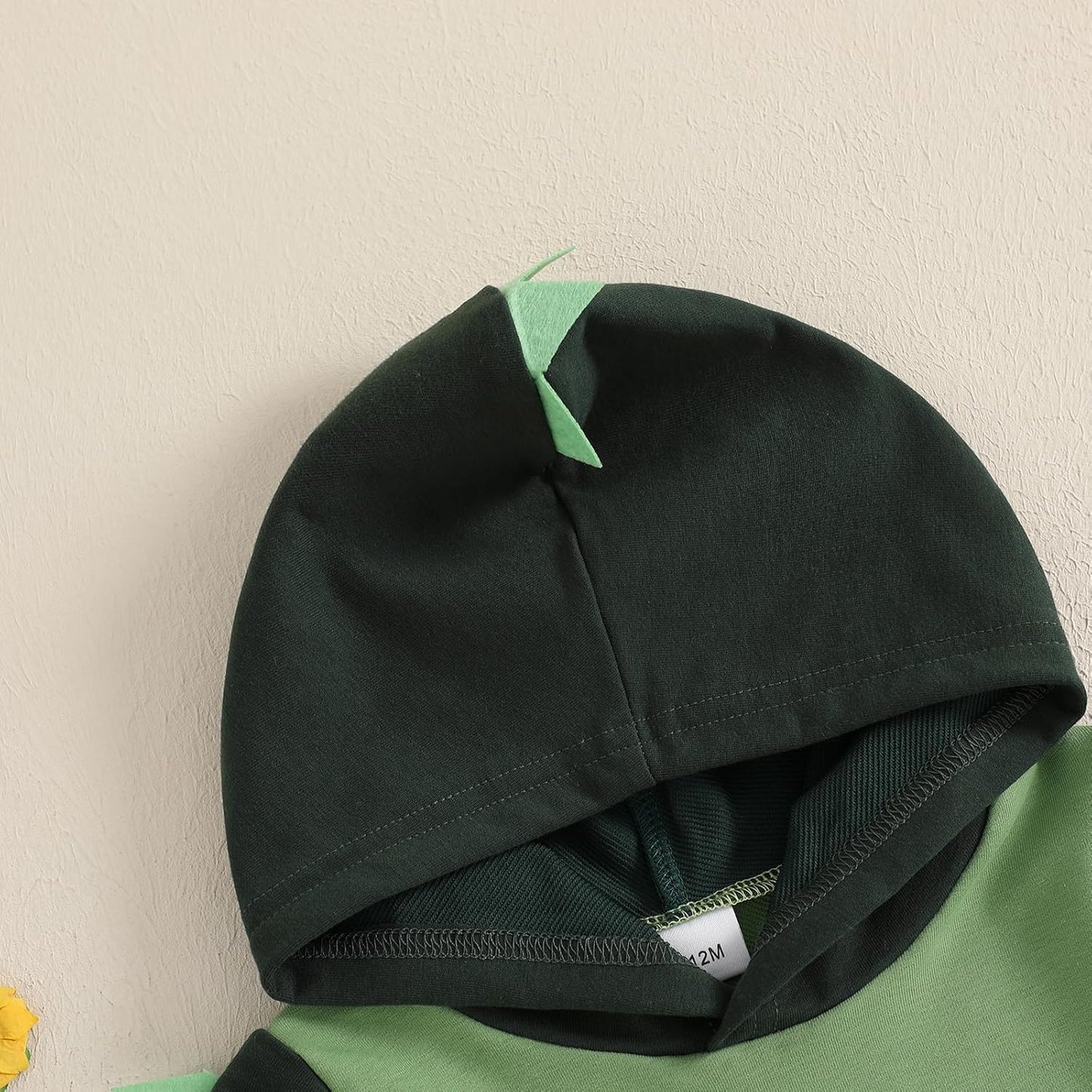 Toddler Baby Boy Summer Hooded Outfit Contrast Color Short Sleeve T Shirt Top Elastic Shorts Summer Clothes Set