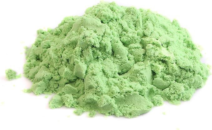 Sensory Sand 5 Pounds of Green Play Sand Bulk Refill Size