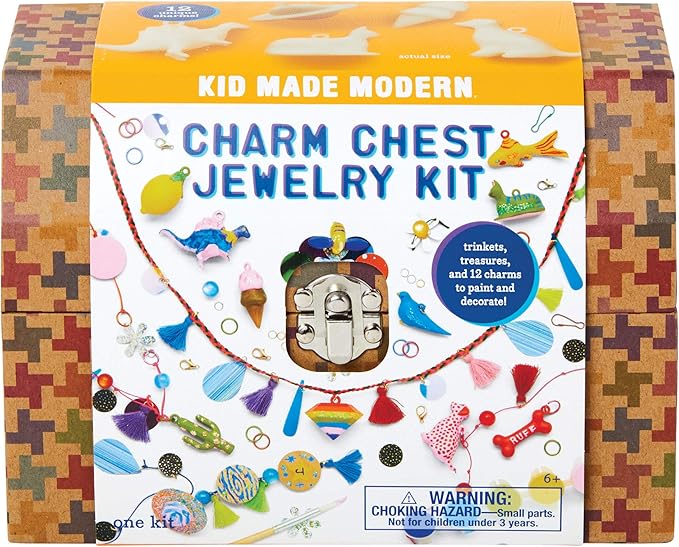 Kid Made Modern Charm Chest Jewelry Craft Kit
