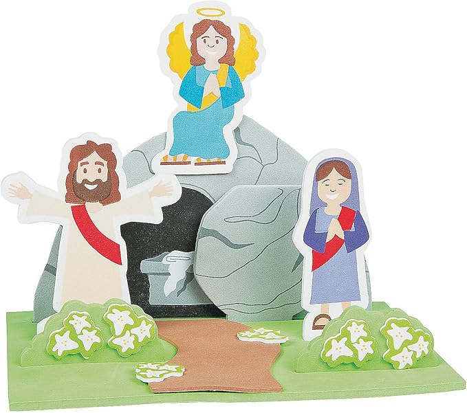 Foam Stand-Up Tomb Craft Kit - Crafts for Kids and Fun Home Activities