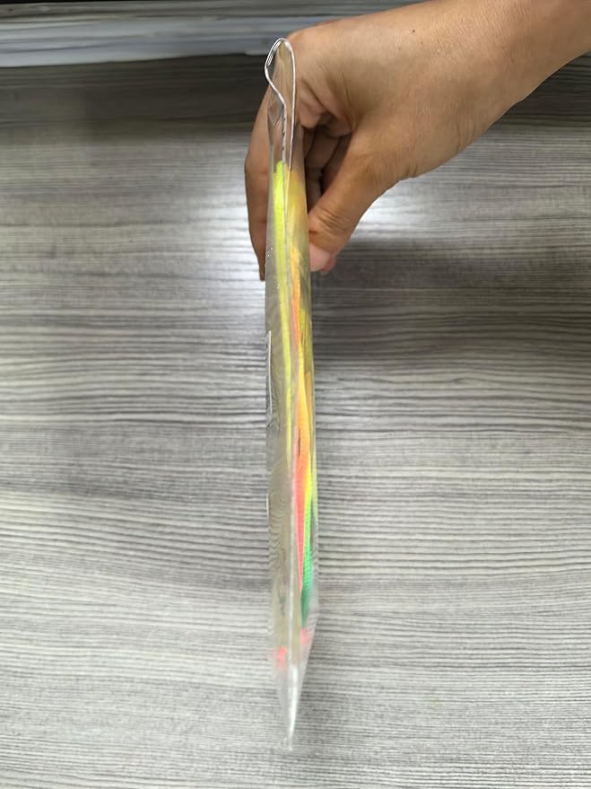 SONGTIY 6PCS Cats Cradle String, 65 Inch Long Rainbow Colourful Finger Rope, Chinese Finger String Games Toy for Kids, Adults, Children's Day, with A Sand Painting