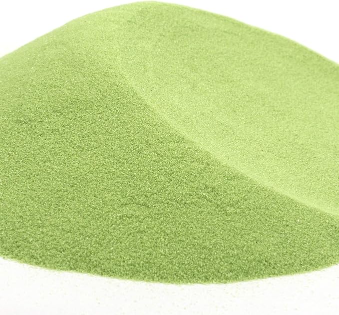 Shiny Stone Colorful Sand,Rainbow Sand,Art Sand,Colored Sand,Craft Sand,Decorative Wedding Vibrant Sand, 250g/0.55lbs/8.81oz for Kids Creativity Wedding Succulent Terrarium Vase (Army Green)