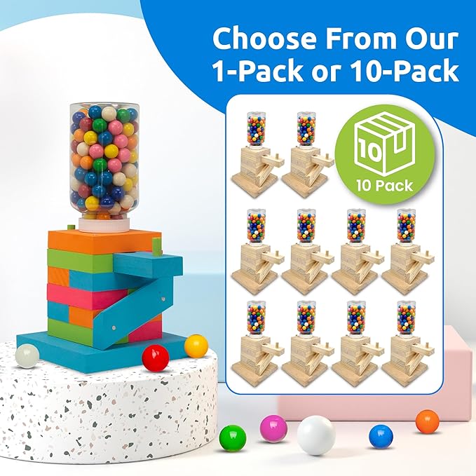 DIY Wood Building Kits, STEM Woodworking Kit for Kids, Creative Fun Craft Projects, Great Gift for Boys & Girls (Candy Dispenser, 1-Pack)