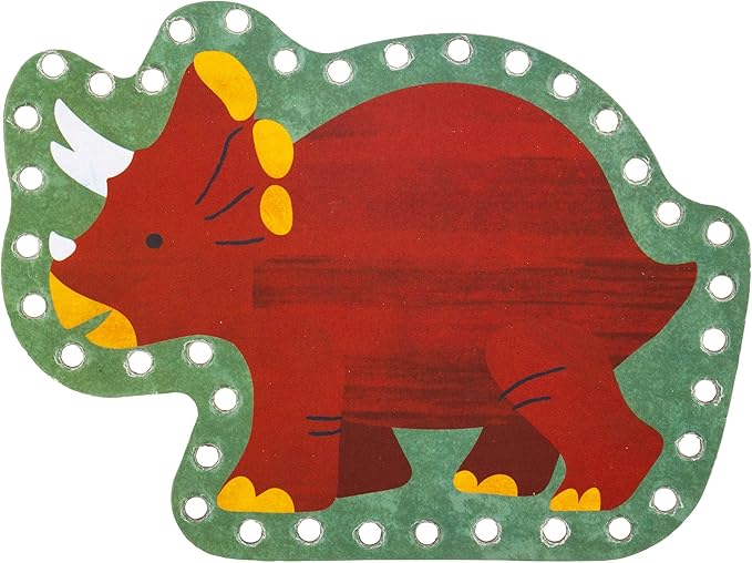 Stephen Joseph Lacing Cards, Dino Small