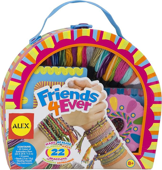 Alex DIY Friends Forever Bracelet Kit Kids Art and Craft Activity