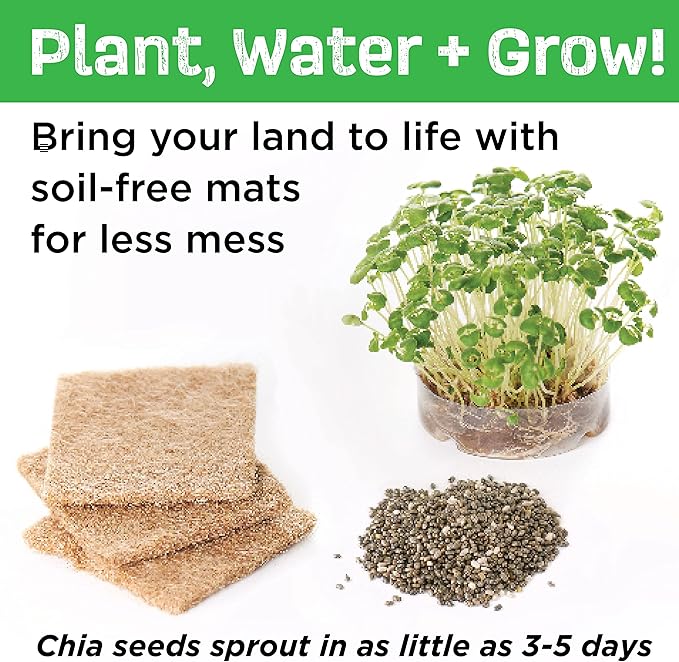 Creativity for Kids Build & Grow Magical Land - Unicorn Craft, 5-in-1 Kids Activities, Unicorn Castle Toy, Kids Gifts for Ages 6-8+