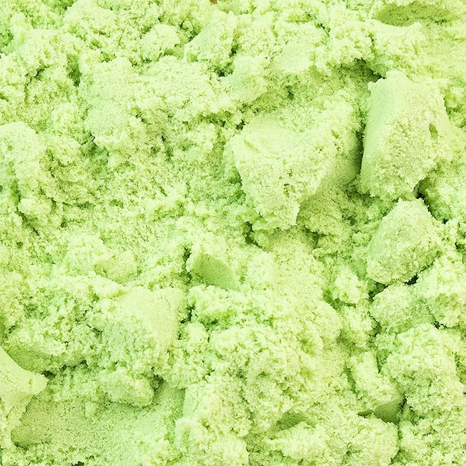 Sensory Sand 5 Pounds of Green Play Sand Bulk Refill Size