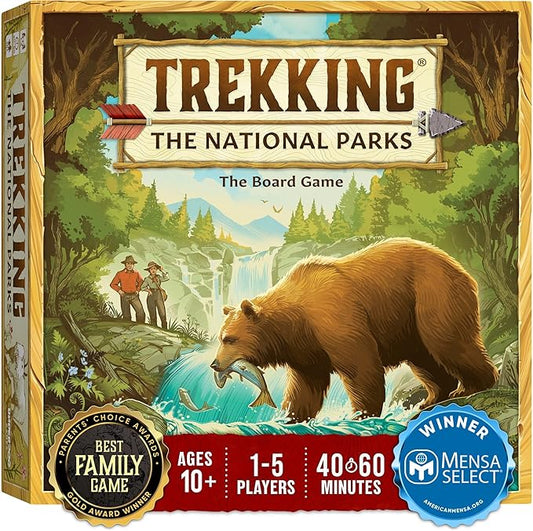 Underdog Games Trekking The National Parks (3rd Edition) - The Award-Winning Family Board Game | Great for Kids Ages 10 and Up | Easy to Learn | Designed for National Park Lovers