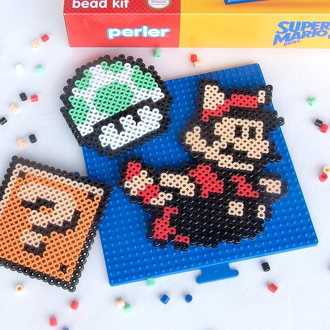 Perler Beads Super Mario Crafts Mega Activity Kit, 4013 pcs