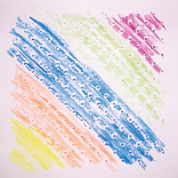 Roylco Sensory Paper, White, Model Number: SENSPAP6