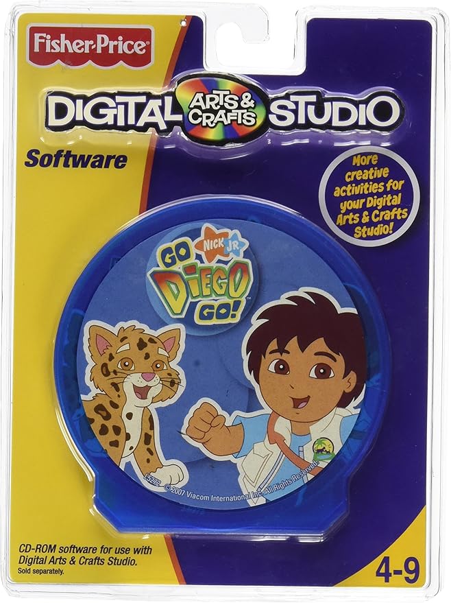 Fisher-Price Digital Arts and Crafts Studio-Go Diego Go