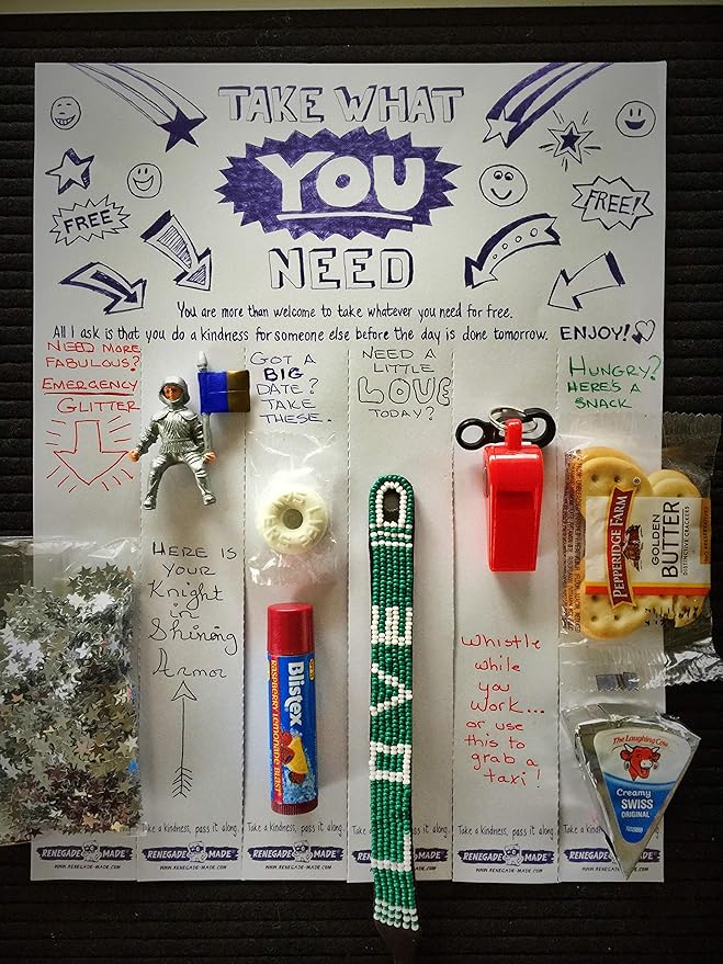 | Made You Look KIT | Fun and Creative Paper Art for Kids. Includes Unique Flyers, Postcards and Posters for Kids to Decorate and Leave Around Town!