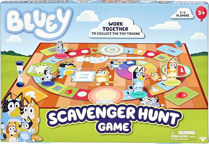 Bluey Scavenger Hunt Game