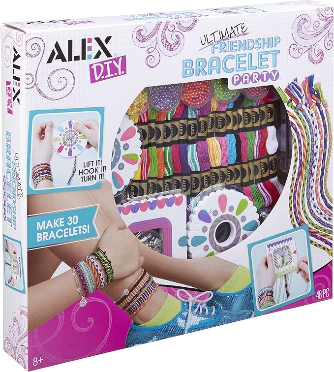 Alex DIY Wear Ultimate Friendship Bracelet Party Kids Art and Craft Activity