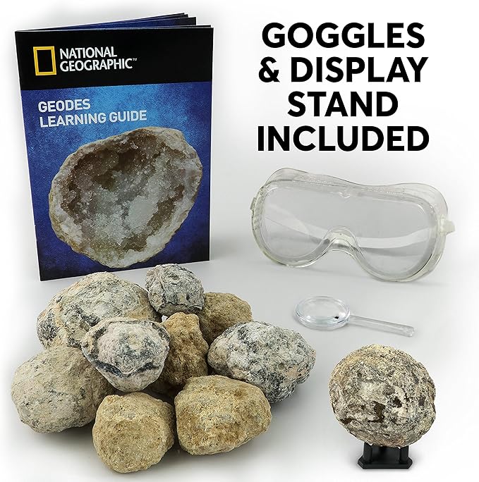 National Geographic 'Break Open 2 Real Geodes' Science Kit