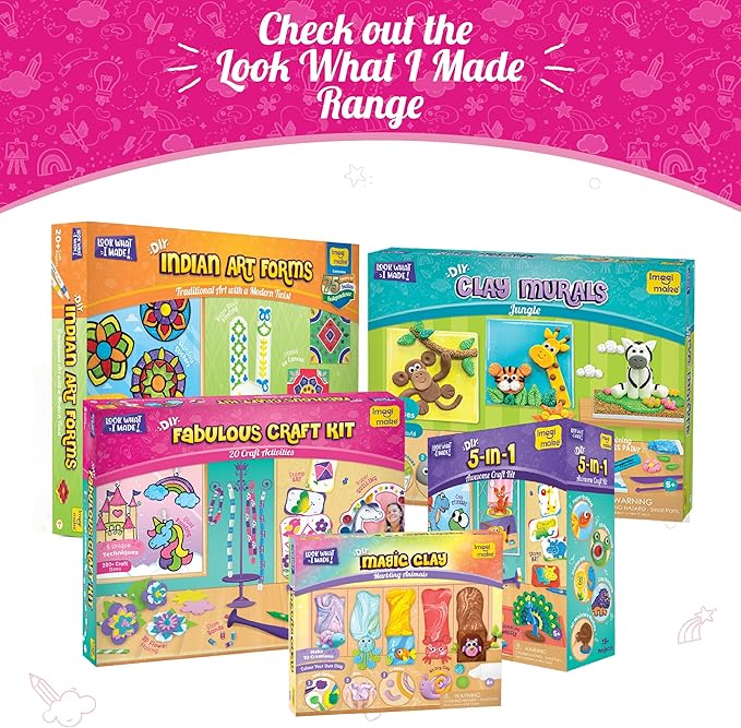 Imagimake Window Art Unicorn Toy Painting Kit | Suncatcher Art Supplies | Unicorn Toys for Girls Age 5-8 | Arts and Crafts for Kids Ages 8-12 | 6 Year Old Girl Gifts | Birthday Gifts for Girls