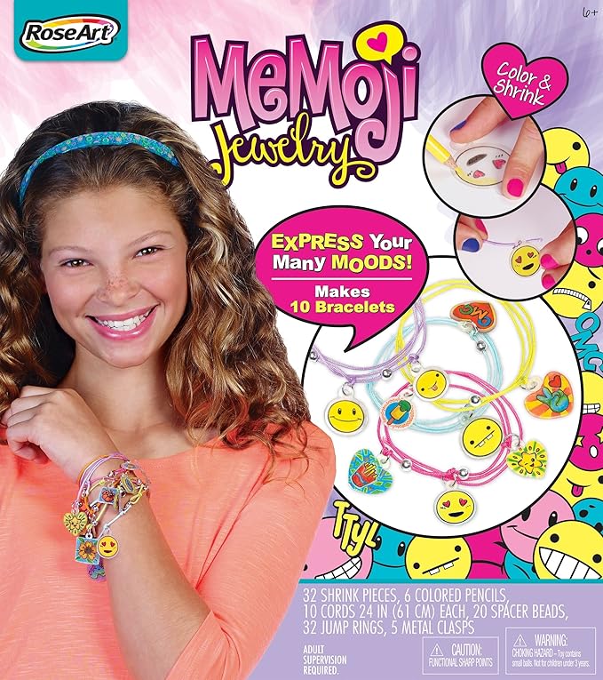 RoseArt Memoji Color N Shrink Jewelry Bracelet