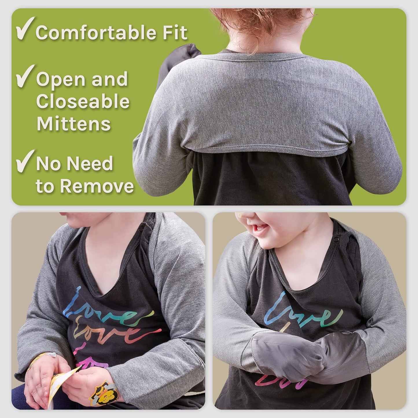 Eczema Mitten Scratch Sleeves | Eczema Treatment Eczema Clothing